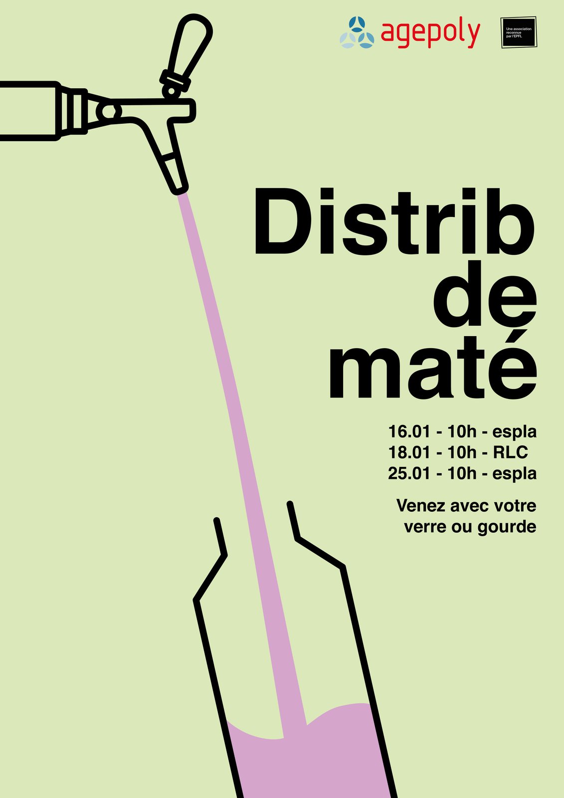 Maté distribution